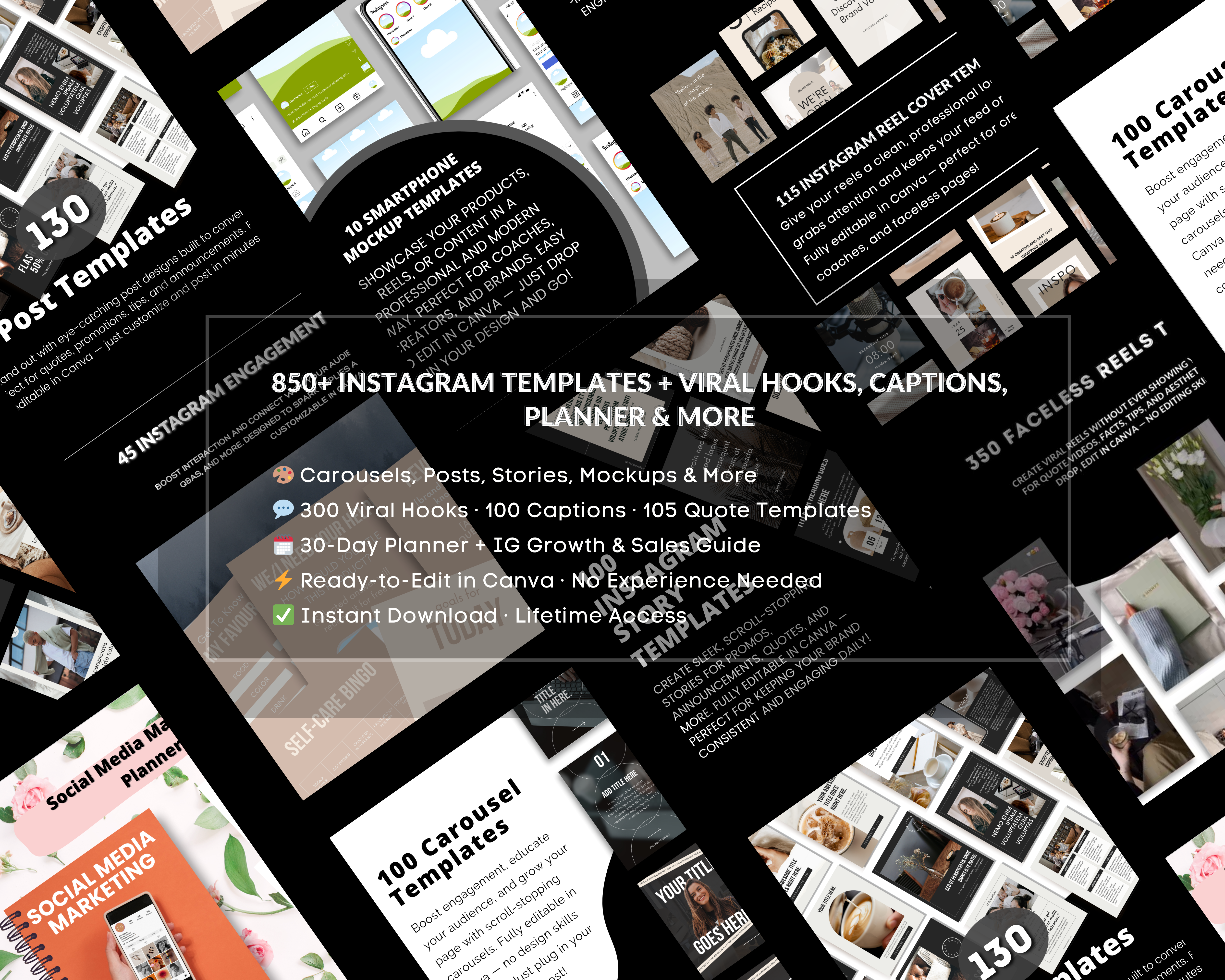 Viral Content & Automation Kit — For Social Managers, Founders, Freelancers & Shops